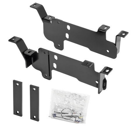 REESE Reese 56010 Outboard Fifth Wheel Trailer Hitch Brackets Only for 2013-2020 RAM 3500 Trucks 56010